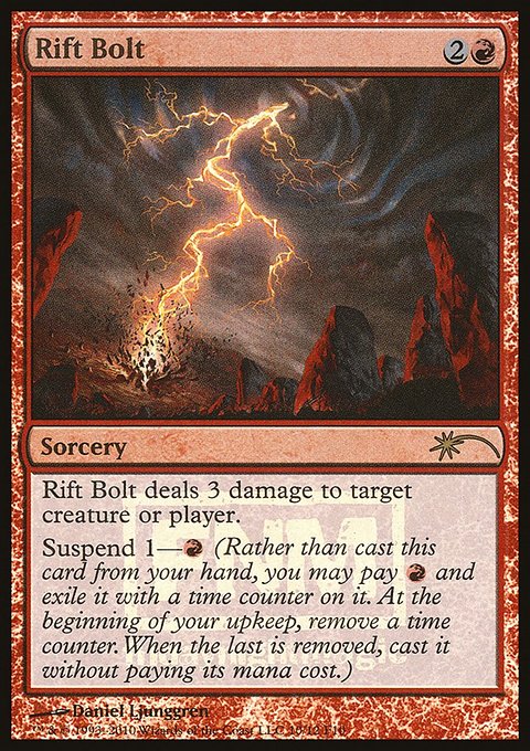Rift Bolt, Friday Night Magic 2010 #10, Magic: The Gathering card