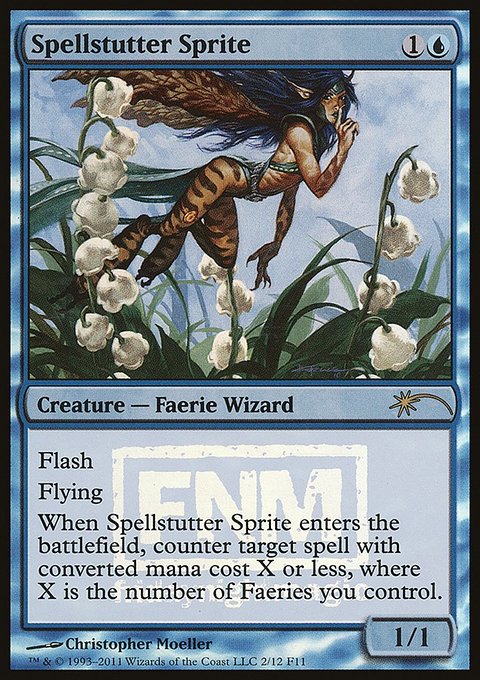 Spellstutter Sprite, Friday Night Magic 2011 #2, Magic: The Gathering card