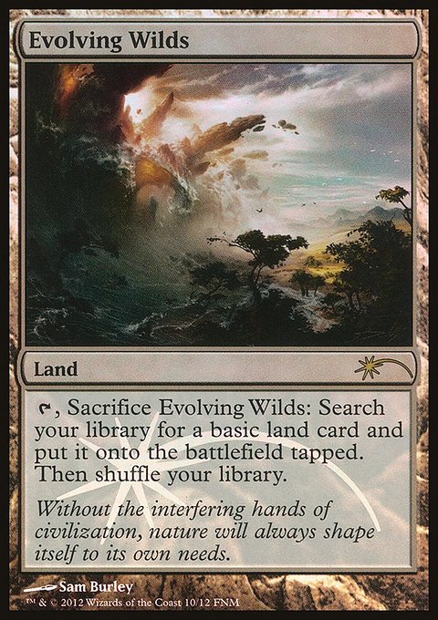 Evolving Wilds, Friday Night Magic 2012 #10, Magic: The Gathering card