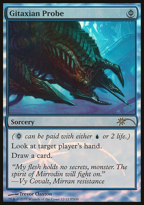 Gitaxian Probe, Friday Night Magic 2012 #12, Magic: The Gathering card