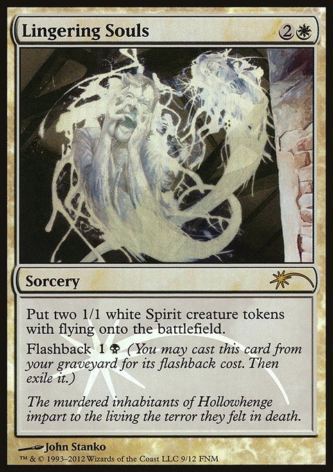 Lingering Souls, Friday Night Magic 2012 #9, Magic: The Gathering card