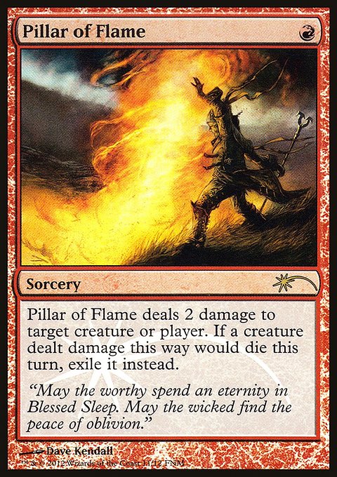 Pillar of Flame, Friday Night Magic 2012 #11, Magic: The Gathering card