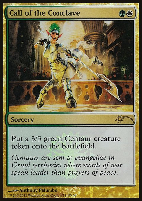 Call of the Conclave, Friday Night Magic 2013 #4, Magic: The Gathering card