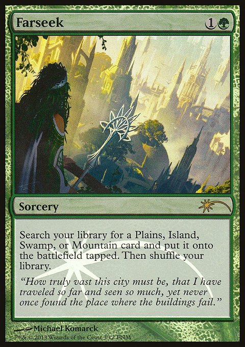 Farseek, Friday Night Magic 2013 #3, Magic: The Gathering card