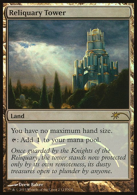 Reliquary Tower, Friday Night Magic 2013 #2, Magic: The Gathering card