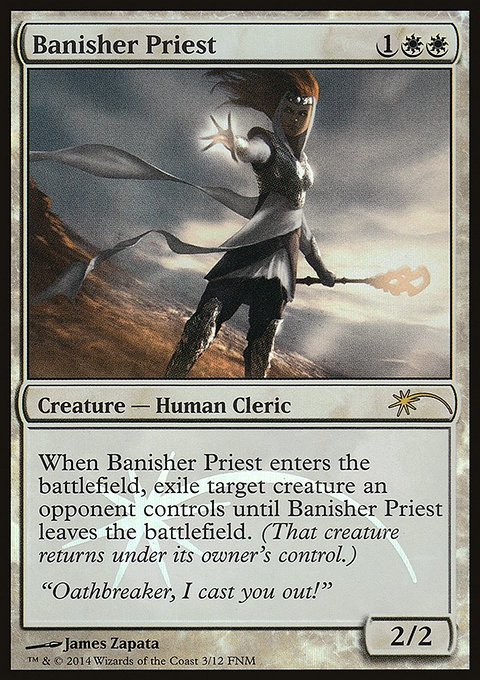 Banisher Priest, Friday Night Magic 2014 #3, Magic: The Gathering card
