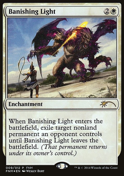 Banishing Light, Friday Night Magic 2014 #9, Magic: The Gathering card