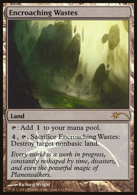 Encroaching Wastes, Friday Night Magic 2014 #4, Magic: The Gathering card