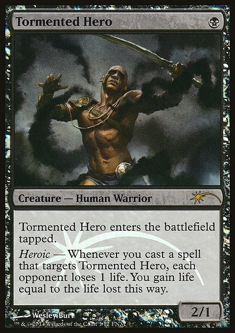 Tormented Hero, Friday Night Magic 2014 #5, Magic: The Gathering card