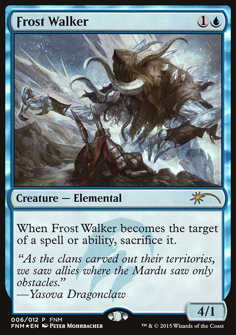 Frost Walker, Friday Night Magic 2015 #6, Magic: The Gathering card