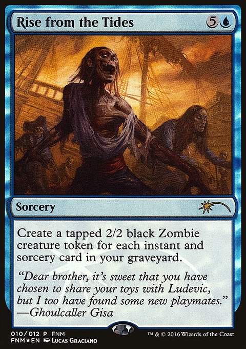 Rise from the Tides, Friday Night Magic 2016 #10, Magic: The Gathering card