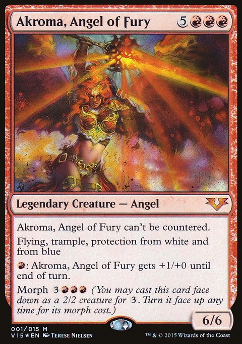 Akroma, Angel of Fury, From the Vault: Angels #1, Magic: The Gathering card