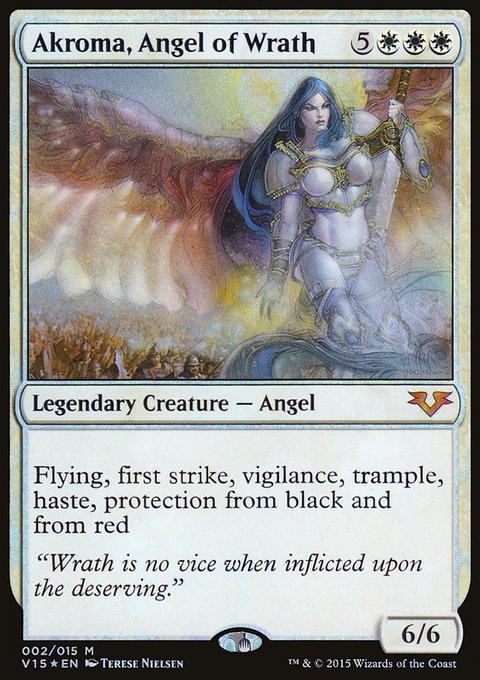 Akroma, Angel of Wrath, From the Vault: Angels #2, Magic: The Gathering card