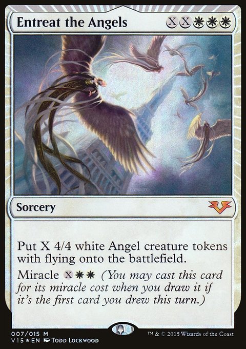 Entreat the Angels, From the Vault: Angels #7, Magic: The Gathering card