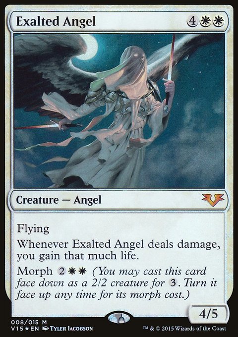 Exalted Angel, From the Vault: Angels #8, Magic: The Gathering card