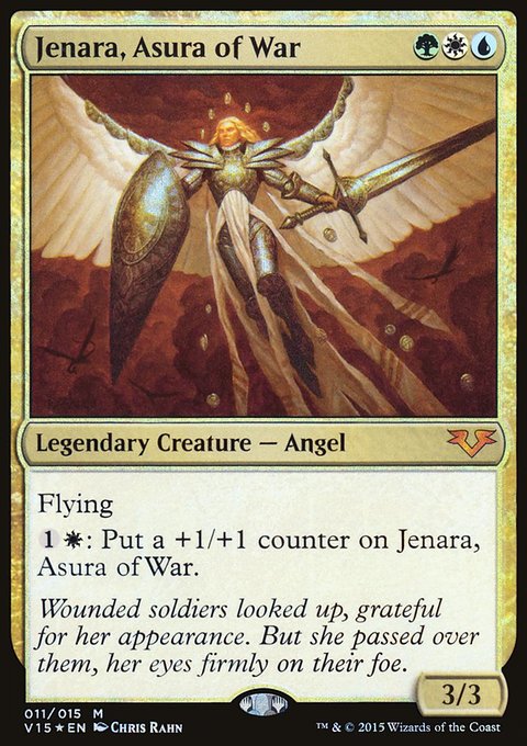 Jenara, Asura of War, From the Vault: Angels #11, Magic: The Gathering card