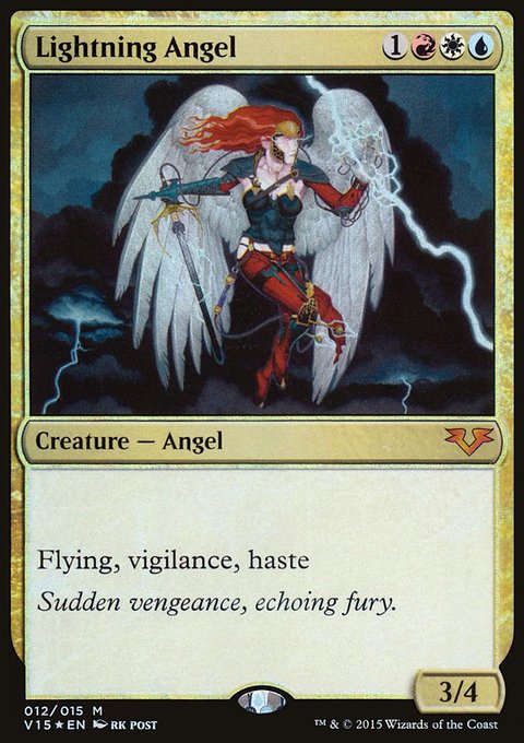Lightning Angel, From the Vault: Angels #12, Magic: The Gathering card