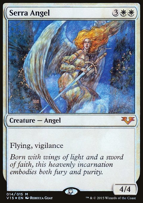 Serra Angel, From the Vault: Angels #14, Magic: The Gathering card