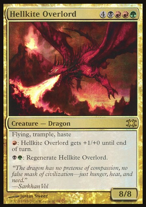 Hellkite Overlord, From the Vault: Dragons #8, Magic: The Gathering card