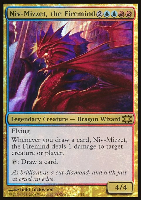 Niv-Mizzet, the Firemind, From the Vault: Dragons #11, Magic: The Gathering card