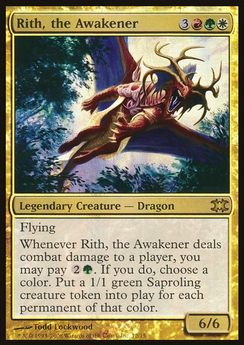Rith, the Awakener, From the Vault: Dragons #12, Magic: The Gathering card