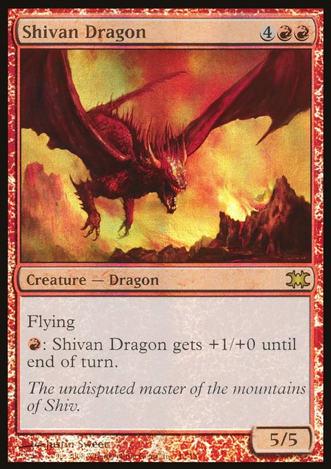 Shivan Dragon, From the Vault: Dragons #13, Magic: The Gathering card
