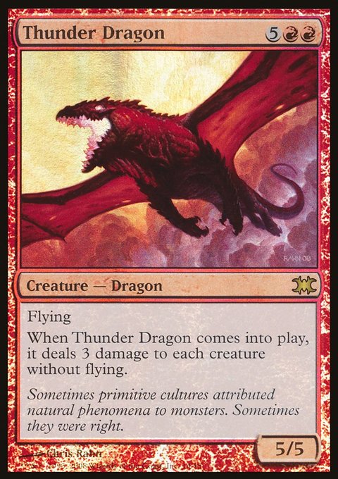 Thunder Dragon, From the Vault: Dragons #14, Magic: The Gathering card