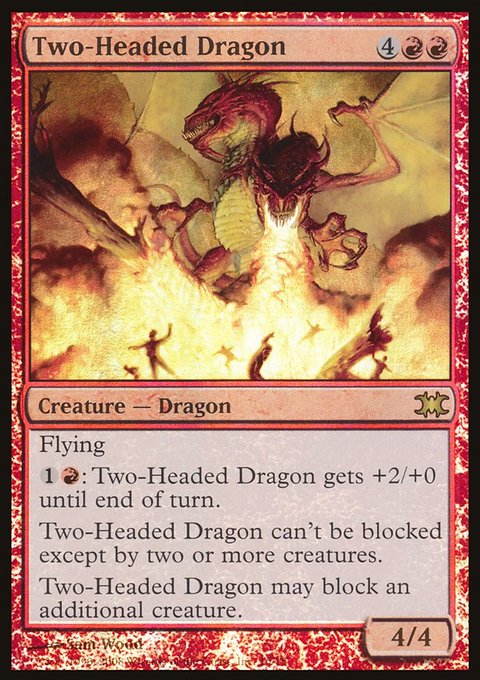 Two-Headed Dragon, From the Vault: Dragons #15, Magic: The Gathering card
