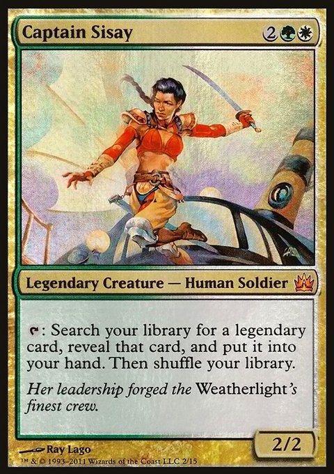 Captain Sisay, From the Vault: Legends #2, Magic: The Gathering card