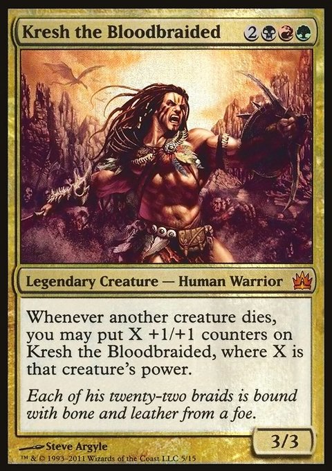 Kresh the Bloodbraided, From the Vault: Legends #5, Magic: The Gathering card