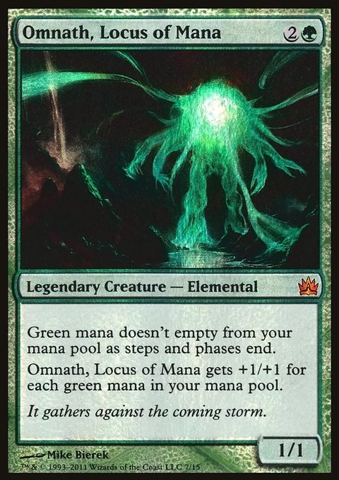 Omnath, Locus of Mana, From the Vault: Legends #7, Magic: The Gathering card
