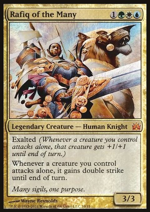 Rafiq of the Many, From the Vault: Legends #10, Magic: The Gathering card