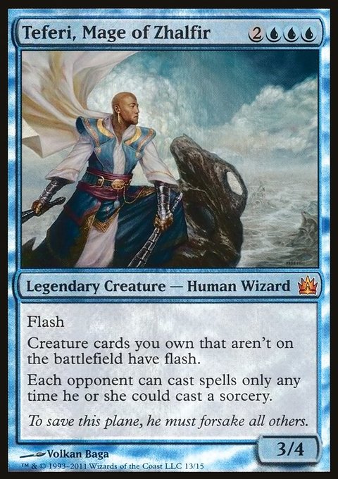 Teferi, Mage of Zhalfir, From the Vault: Legends #13, Magic: The Gathering card