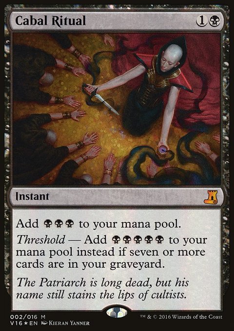 Cabal Ritual, From the Vault: Lore #2, Magic: The Gathering card