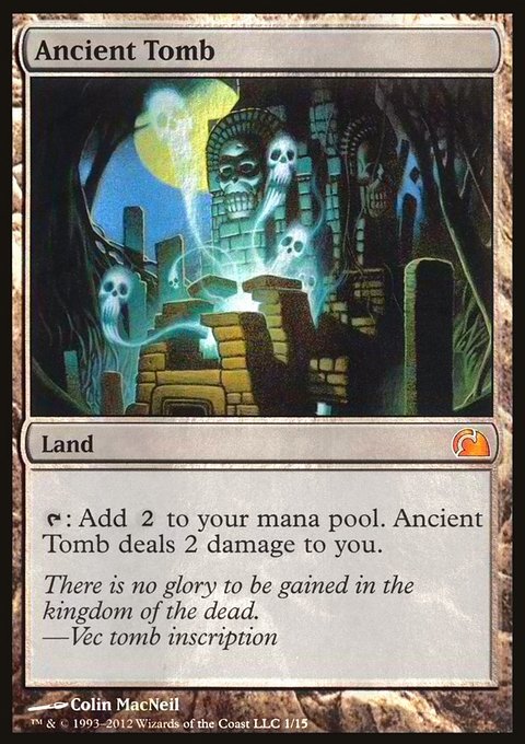 Ancient Tomb, From the Vault: Realms #1, Magic: The Gathering card