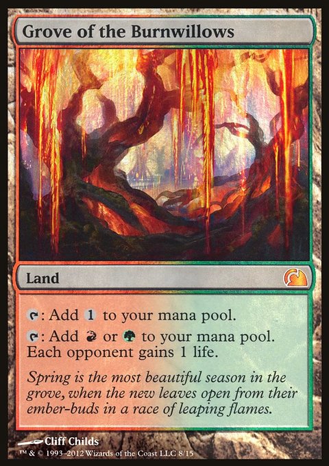 Grove of the Burnwillows, From the Vault: Realms #8, Magic: The Gathering card