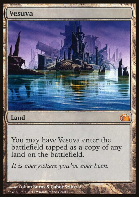 Vesuva, From the Vault: Realms #14, Magic: The Gathering card