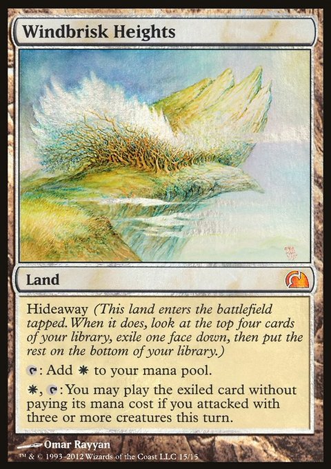 Windbrisk Heights, From the Vault: Realms #15, Magic: The Gathering card