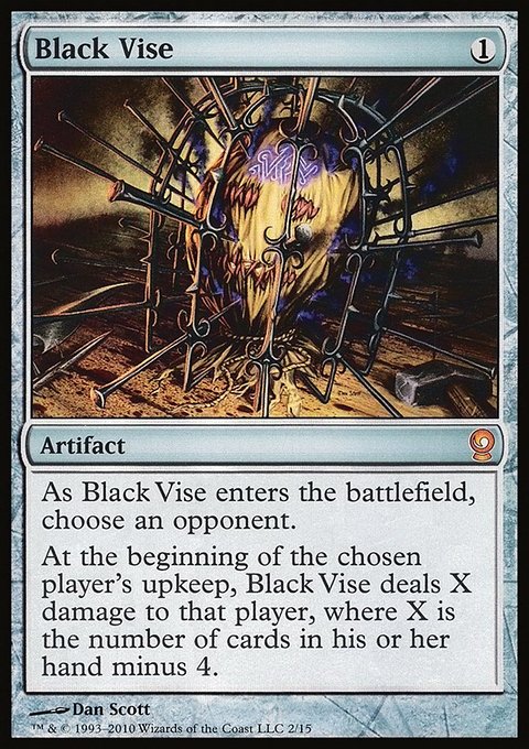 Black Vise, From the Vault: Relics #2, Magic: The Gathering card