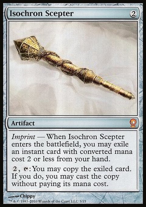Isochron Scepter, From the Vault: Relics #3, Magic: The Gathering card