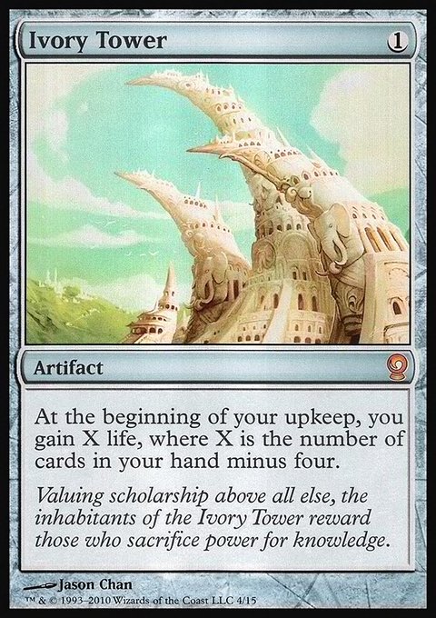 Ivory Tower, From the Vault: Relics #4, Magic: The Gathering card