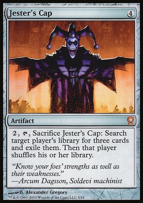 Jester's Cap, From the Vault: Relics #5, Magic: The Gathering card