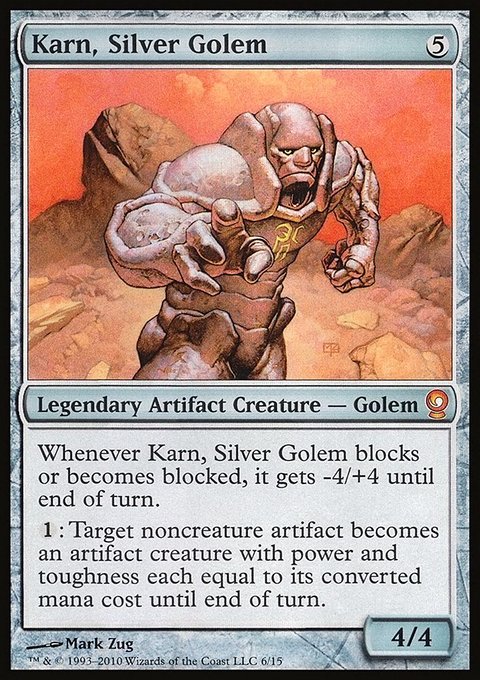 Karn, Silver Golem, From the Vault: Relics #6, Magic: The Gathering card