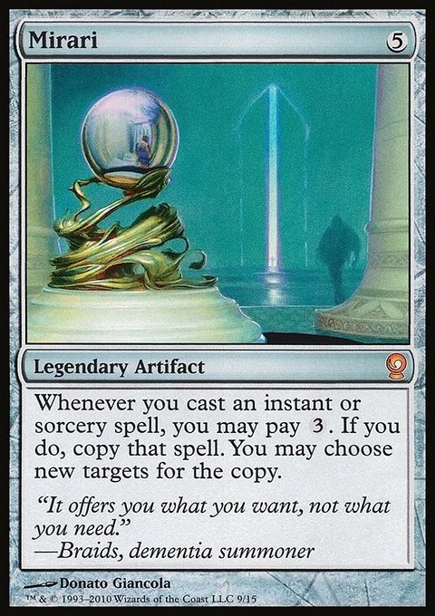 Mirari, From the Vault: Relics #9, Magic: The Gathering card