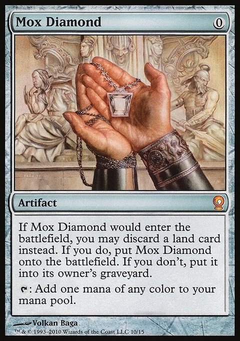 Mox Diamond, From the Vault: Relics #10, Magic: The Gathering card
