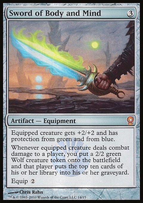 Sword of Body and Mind, From the Vault: Relics #14, Magic: The Gathering card