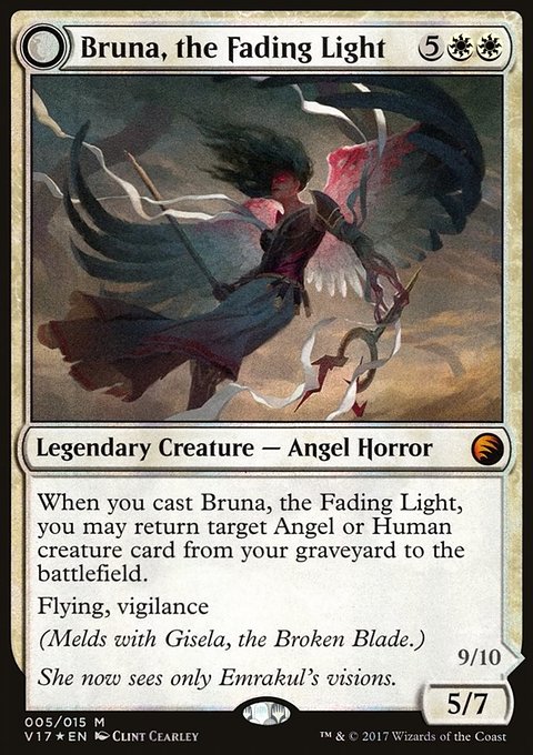 Bruna, the Fading Light // Brisela, Voice of Nightmares, From the Vault: Transform #5, Magic: The Gathering card
