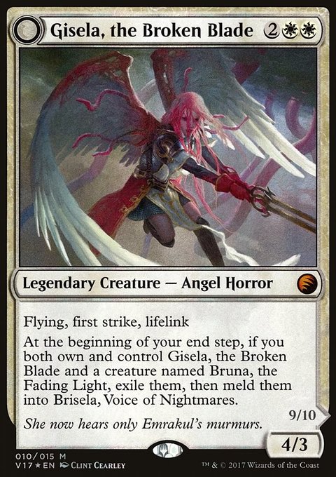 Gisela, the Broken Blade // Brisela, Voice of Nightmares, From the Vault: Transform #10, Magic: The Gathering card