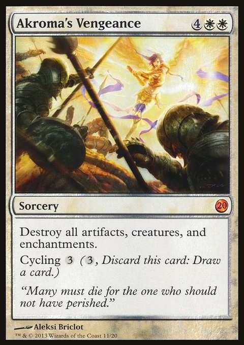 Akroma's Vengeance, From the Vault: Twenty #11, Magic: The Gathering card