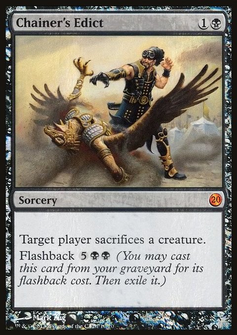 Chainer's Edict, From the Vault: Twenty #10, Magic: The Gathering card
